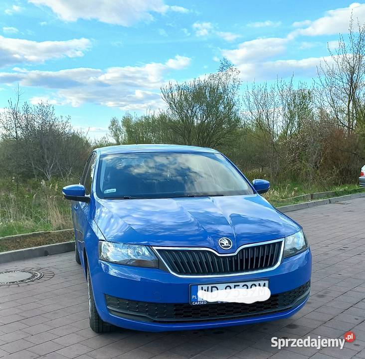 Skoda Rapid Active 2019 r 10 benzyna nieuszkodzony