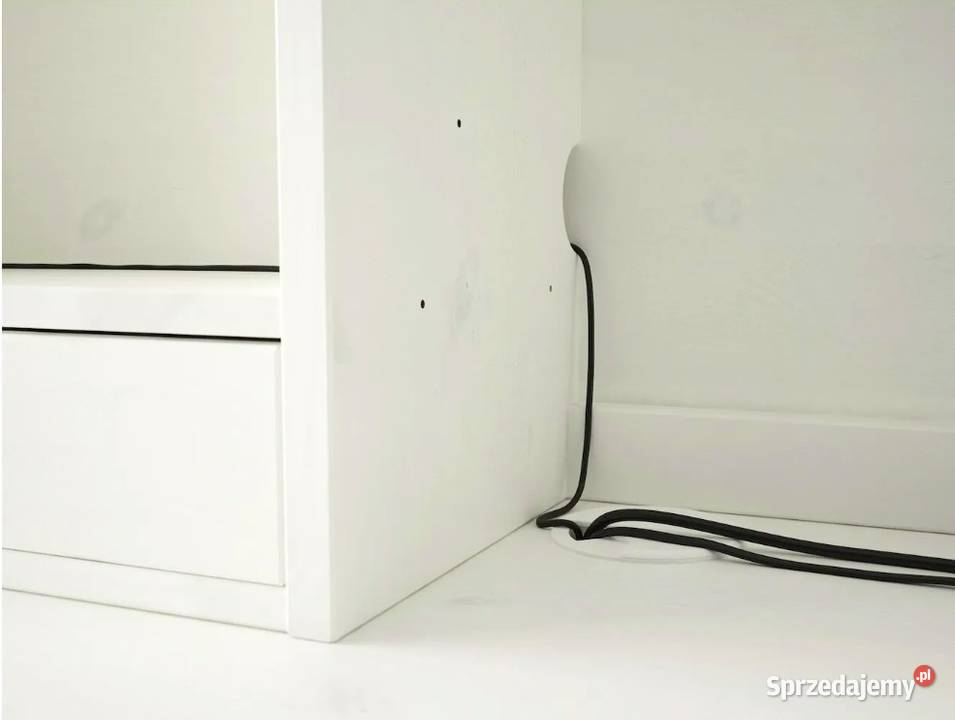 Drewniane biurko z nadstawką IKEA HEMNES 155x65