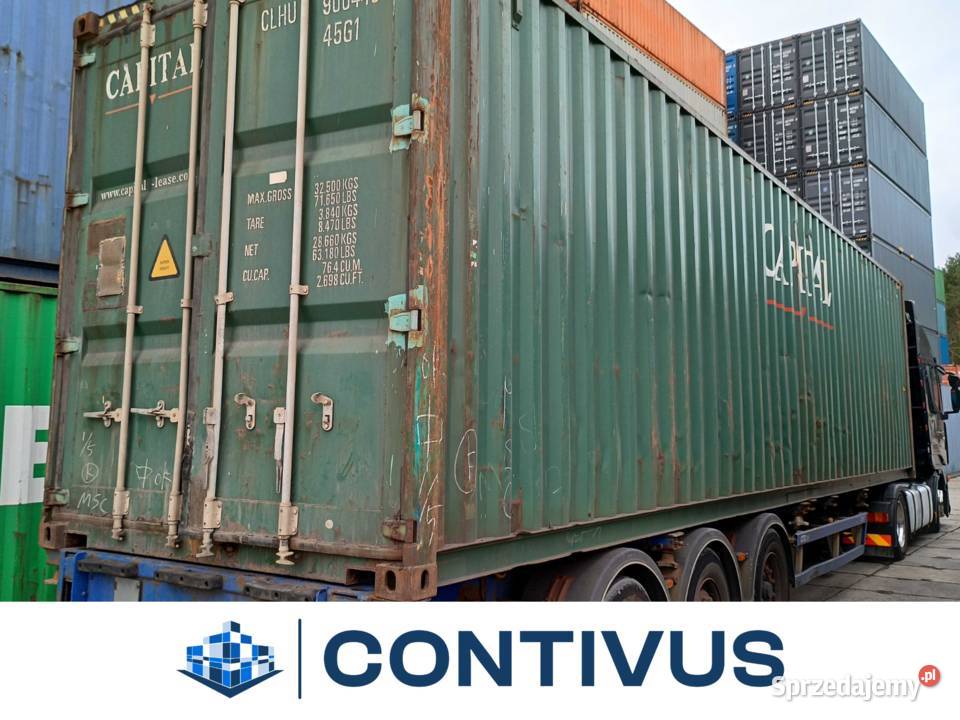 Kontener magazynowy 12m40HC uzywany Warszawa