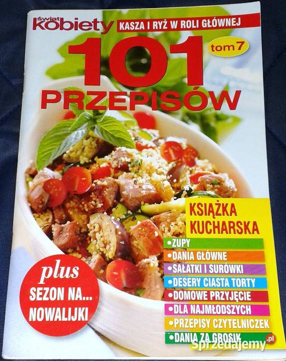 101 przepisów Książka kucharska Tom 7 Świat miękka lubelskie Chełm
