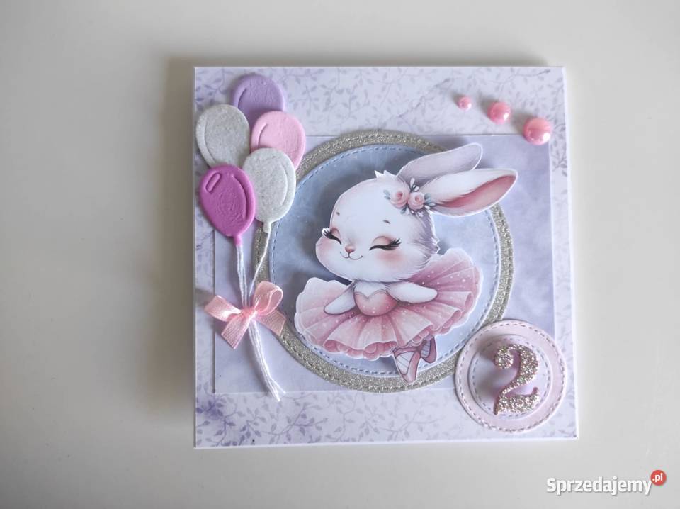 Kartka okolicznościowa ręcznie robiona na