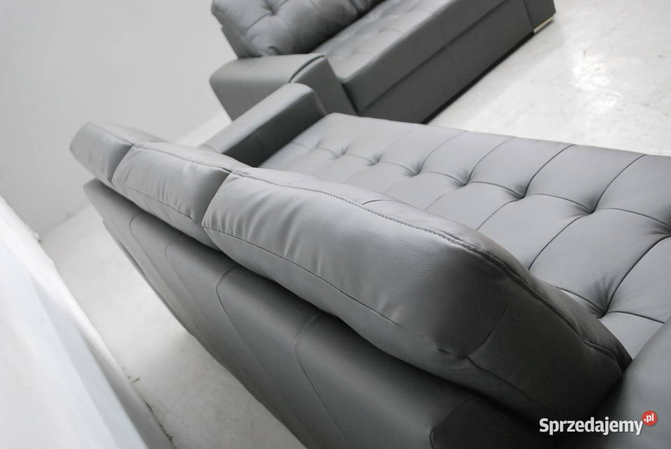 RIX KOMPLET 32 sofy kanapy zestaw SKÓRA 9117 skóra Poznań
