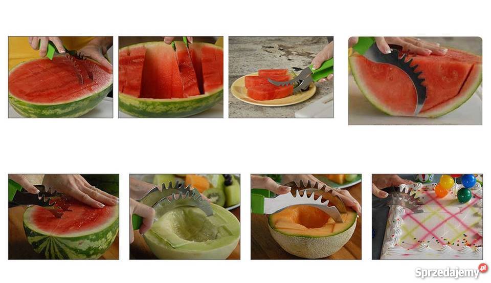 slice right nóż do owoców arbóz melon i ciast Akcesoria kuchenne sprzedam