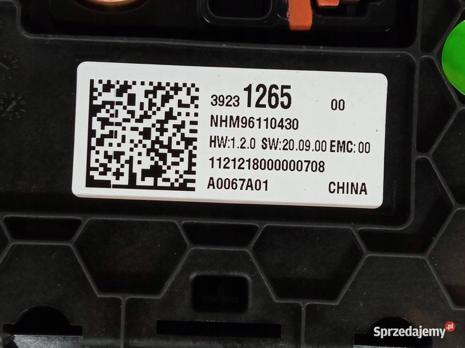 WYŚWIETLACZ 39231265 Opel Corsa VI 2019 F świętokrzyskie
