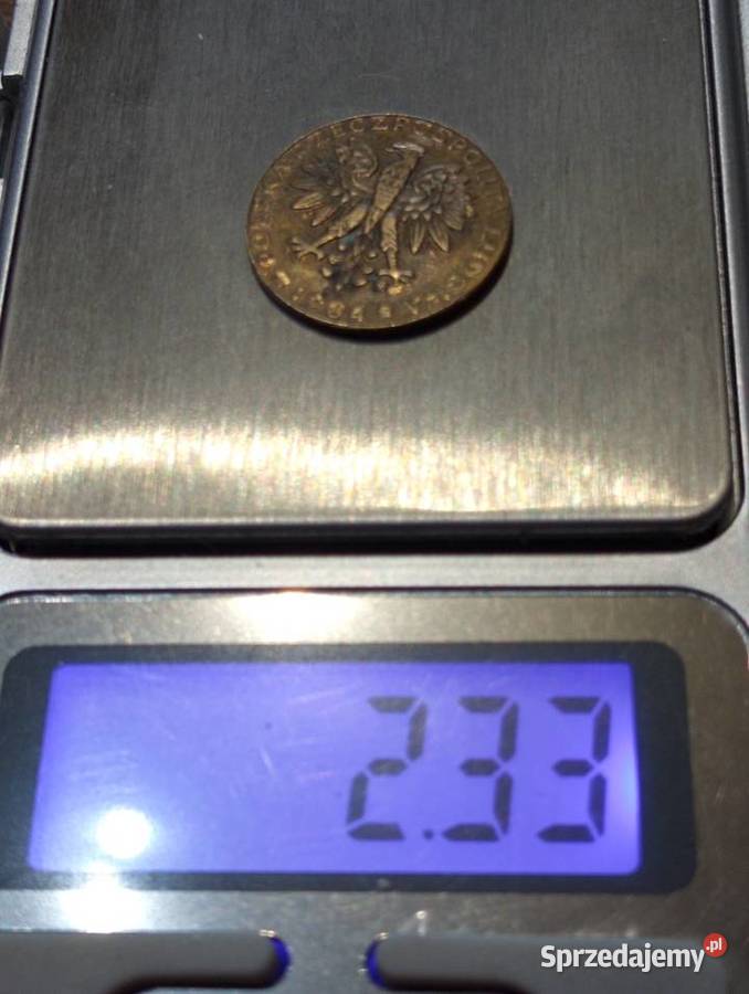 Sprzedam destrukt 2 zl 1984 r Numizmatyka lubelskie Chełm