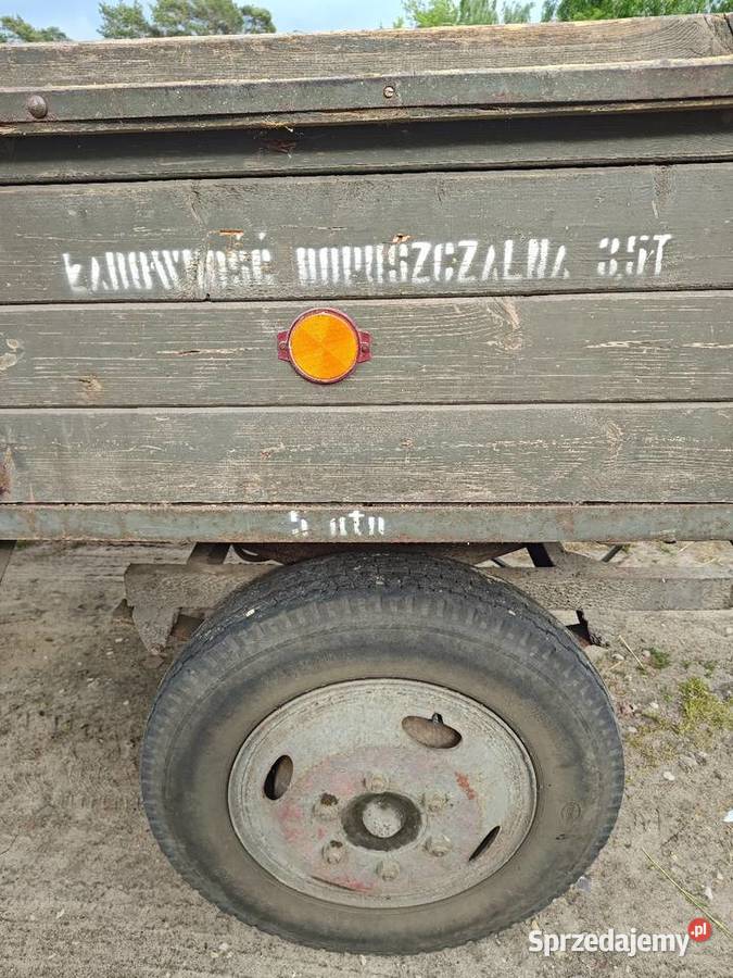 Przyczepa d44b w oryginale super stan
