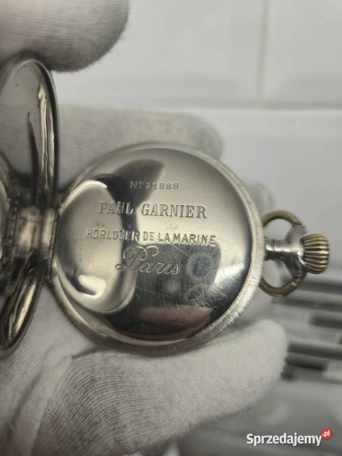 Zabytkowy francuski zegarek kieszonkowy Paul Męskie Chorzów