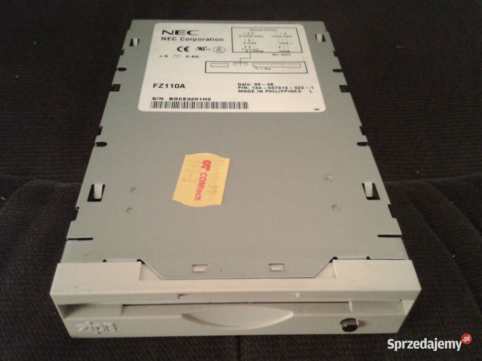 Stacja dyskietek ZIP100 NEC Corp FZ110A 100MB Lidzbark