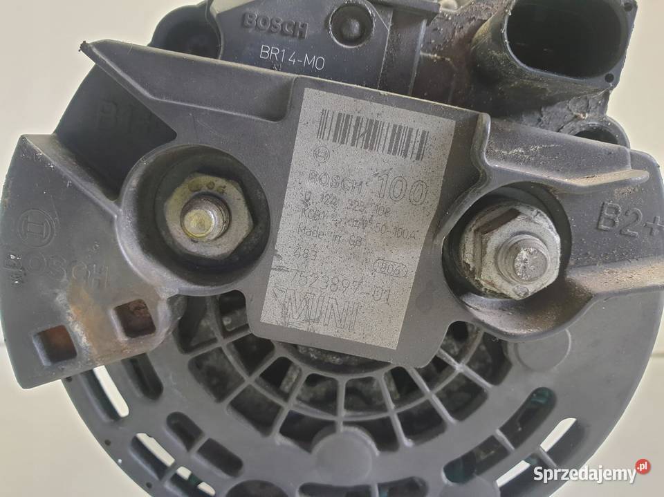 ALTERNATOR Mini One R50 R53 16 16v 0124325108 Układ elektryczny silnika Chełm