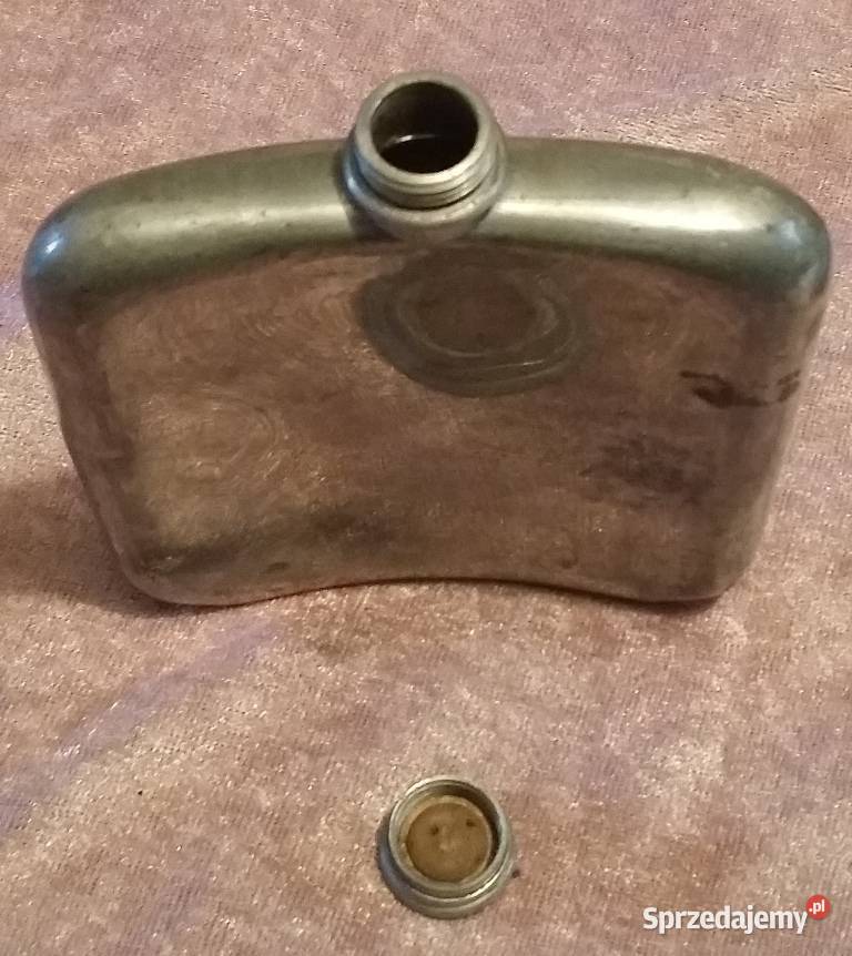 Piersiówka stara angielska Edward Sandy Kraków