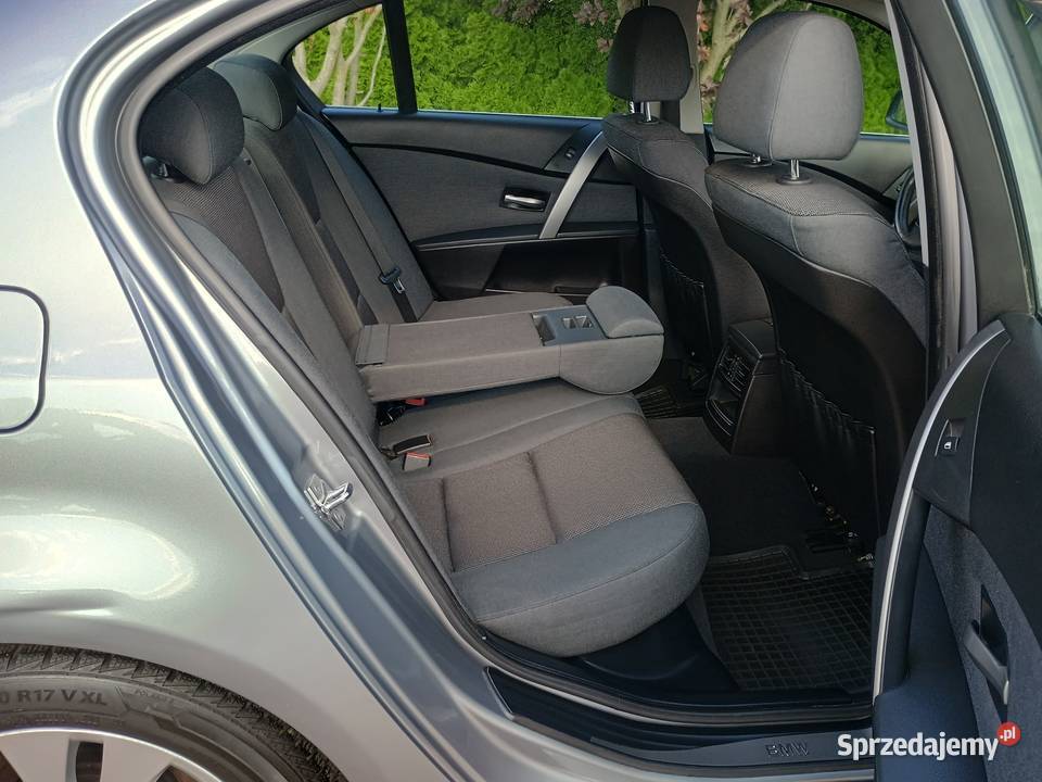 BMW 520i E60 22i 170 6biegów Nawigacja Tempomat elektryczne lusterka BMW Witkowo sprzedam