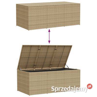 vidaXL Skrzynia ogrodowa mieszany beż 984 L Warszawa