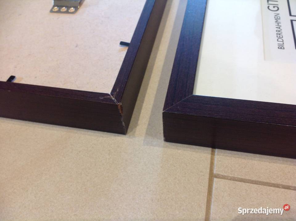 Ramka na Zdjęcia Gablota Drewniana 2 brązowy