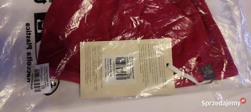 Icebreaker unisex pocket hat 3 kolory do wyboru Pozostałe kujawsko-pomorskie Lubraniec sprzedam