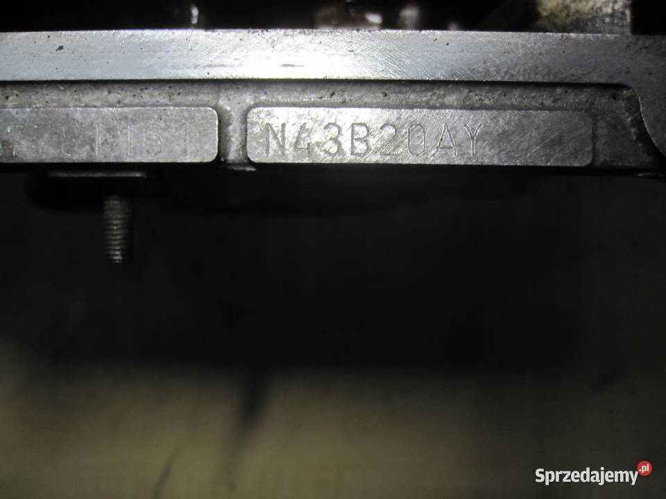 BMW 1 20 B N43B20A 122 11r blok silnika