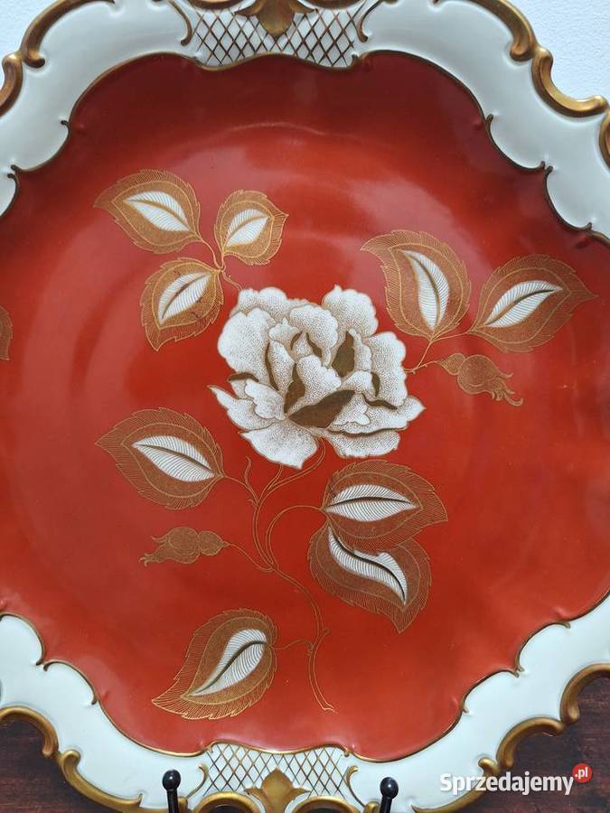 Patera talerz dekoracyjny porcelana Reichenbach