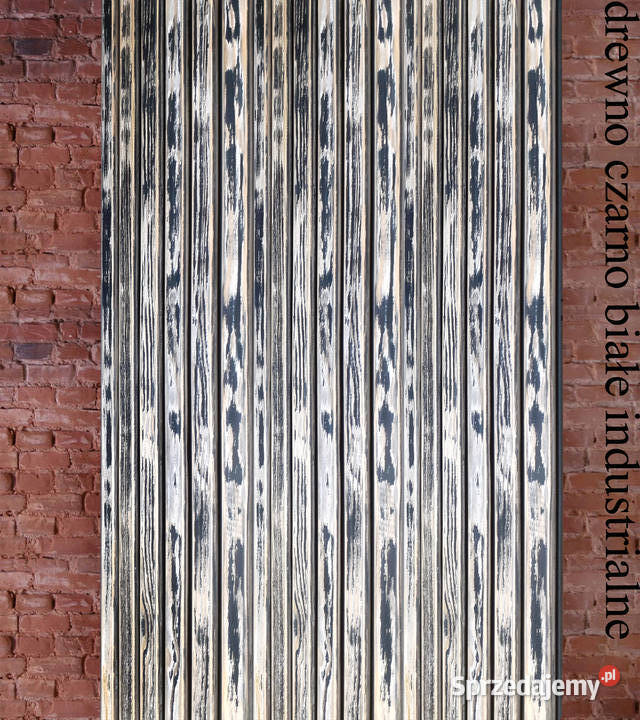 drewniane panele ścienne INDUSTRIALNE lamele na Warszawa