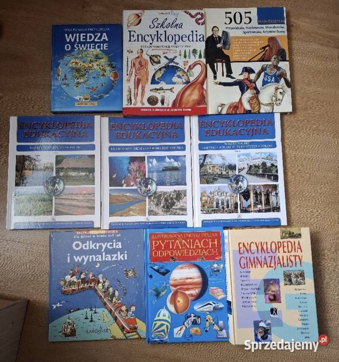 Różne książki i encyklopedie dziecka małopolskie