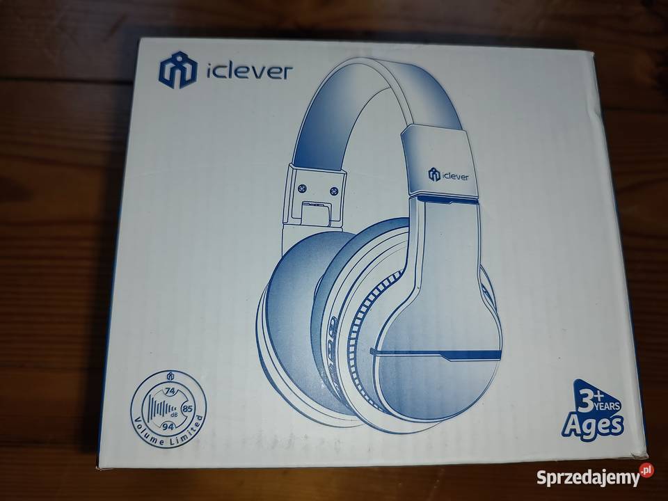 Słuchawki bezprzewodowe iClever dla dzieci