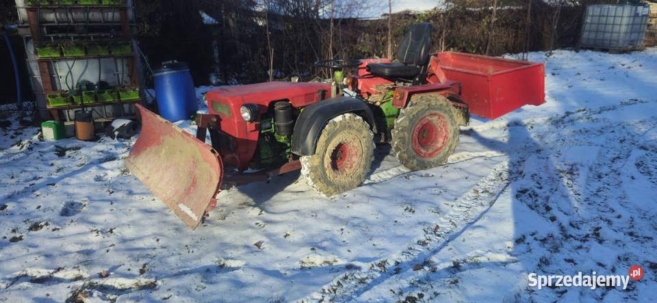 Traktorek tv 521 z Pługiem do śniegu śląskie Kozy