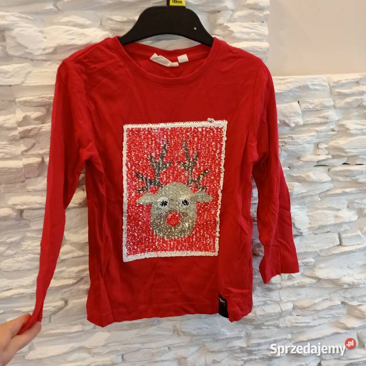 Koszulki i bluzy świąteczne 110 do 134