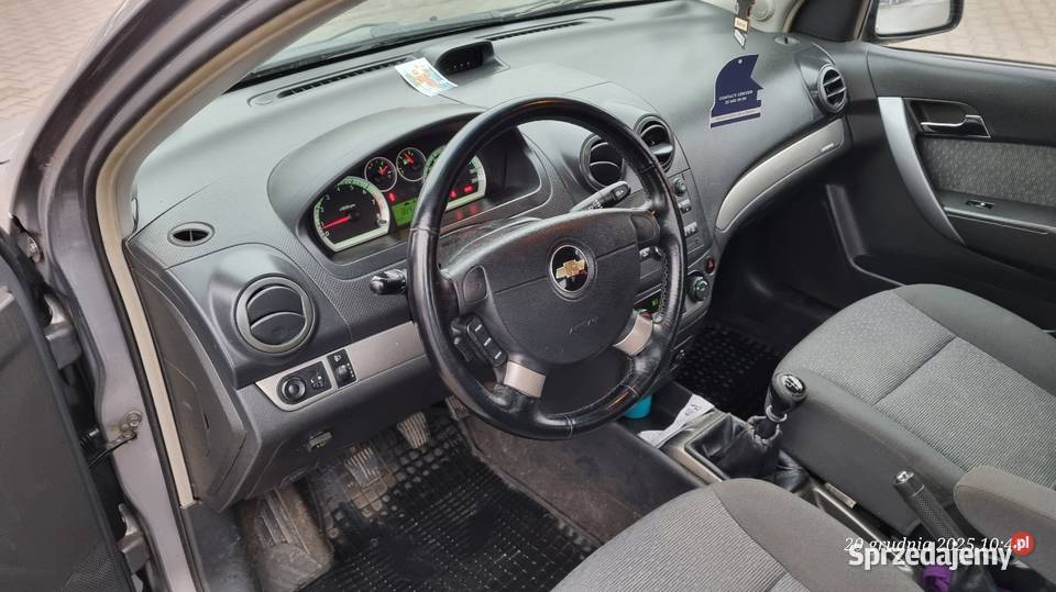 Chevrolet aveo 2008r 14 benzyna gaz światła przeciwmgielne Aveo Sierpc