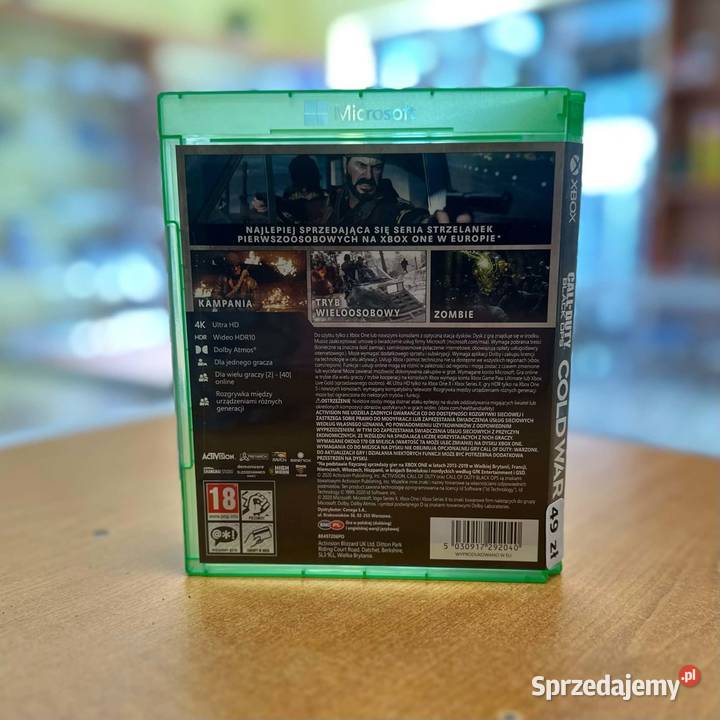 Gra na Xbox One Call Of Duty Black Ops Cold War warmińsko-mazurskie Elbląg