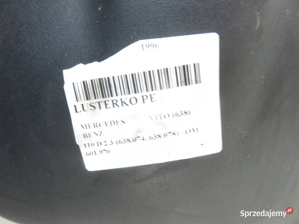 LUSTERKO PRAWE MERCEDES VITO 638 5 PIN
