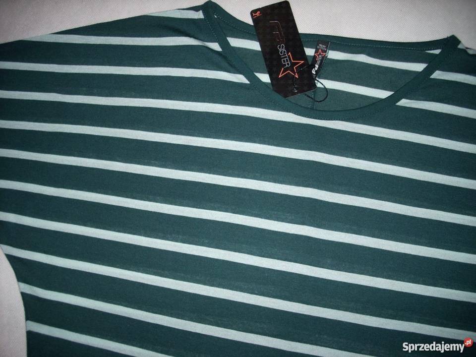 YORKER bluzka NOWA Paski Morska 40 L