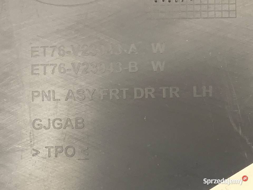 BOCZEK DRZWI LEWY PRZÓD FORD TRANSIT COURIER Bus