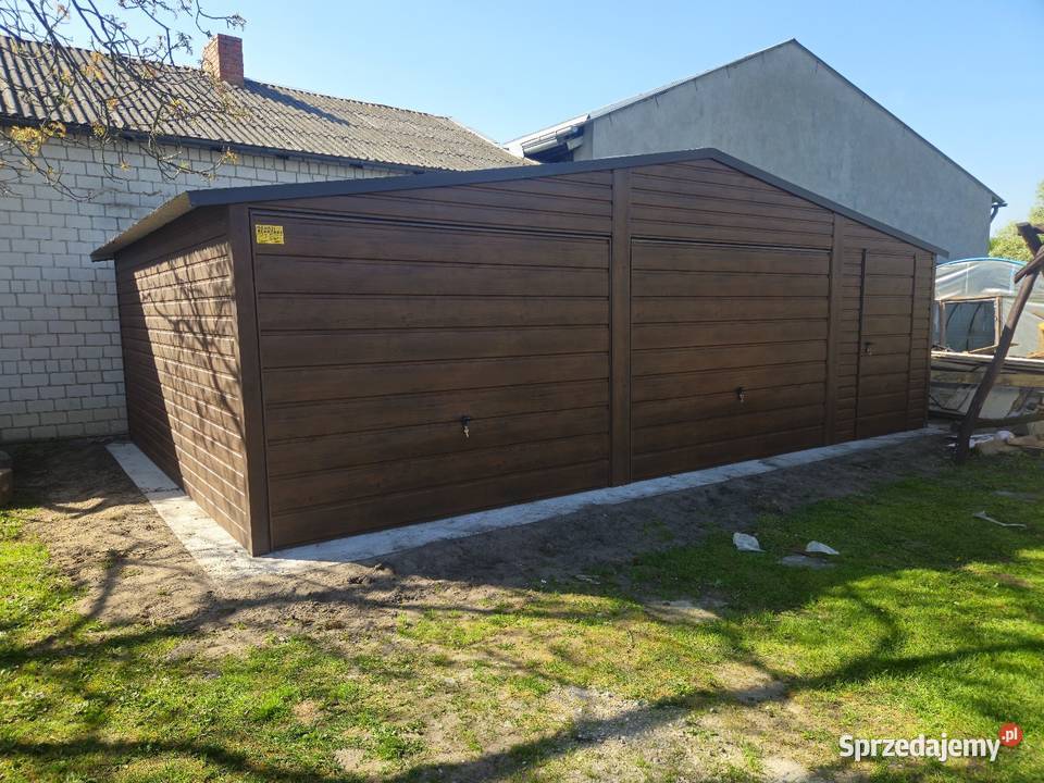 8x6 Garaze Blaszane Garaż Blaszany Blaszak