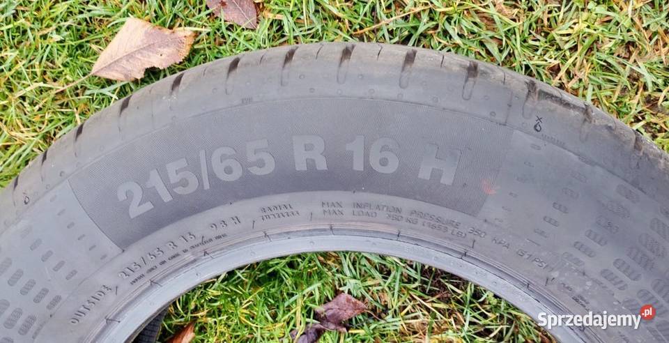 Opony letnie Continental 21565 R16 Samochodowe śląskie Pacierzów