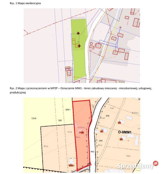 Działka budowlana Szreniawa