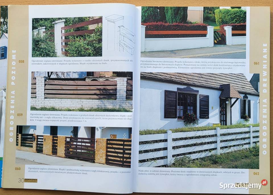 Katalog Ogrodzenia z drewna kamienia metalu Włodawa