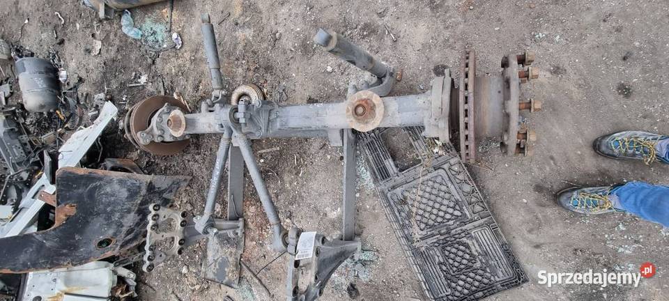 OŚ PODWIESZANA OSTATNIA MERCEDES ACTROS MP4 BDF kujawsko-pomorskie Lipno