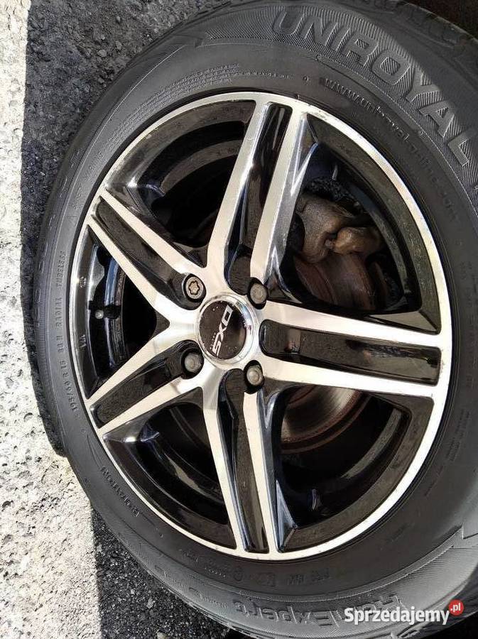 Alufelgi DXS Racing komplet opony osobowe