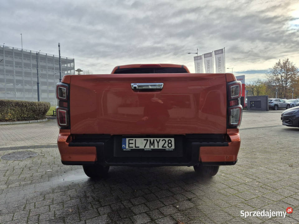 Isuzu D DMAX 19D 163 4WD LSX AT podwójna kabina aluminiowe felgi Łódź