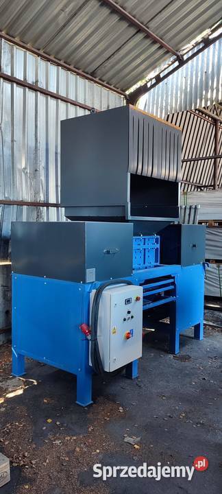 SHREDDER MŁYN DO UTYLIZACJI plastiku gumy szkła Kędzierzyn-Koźle