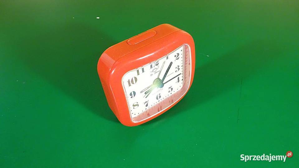 Budzik Bo Sheng mały 80x75x30 na baterię 1xAA Elektronika Chorzów