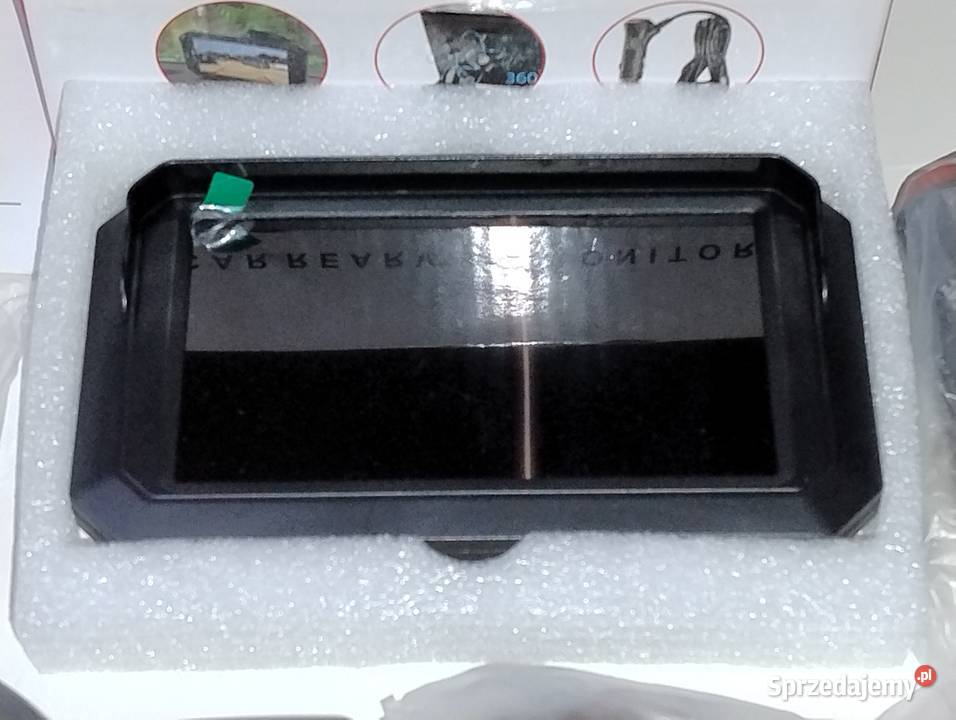 Monitor 5 Calowy z Kamerą Cofania AHD P057 Witnica