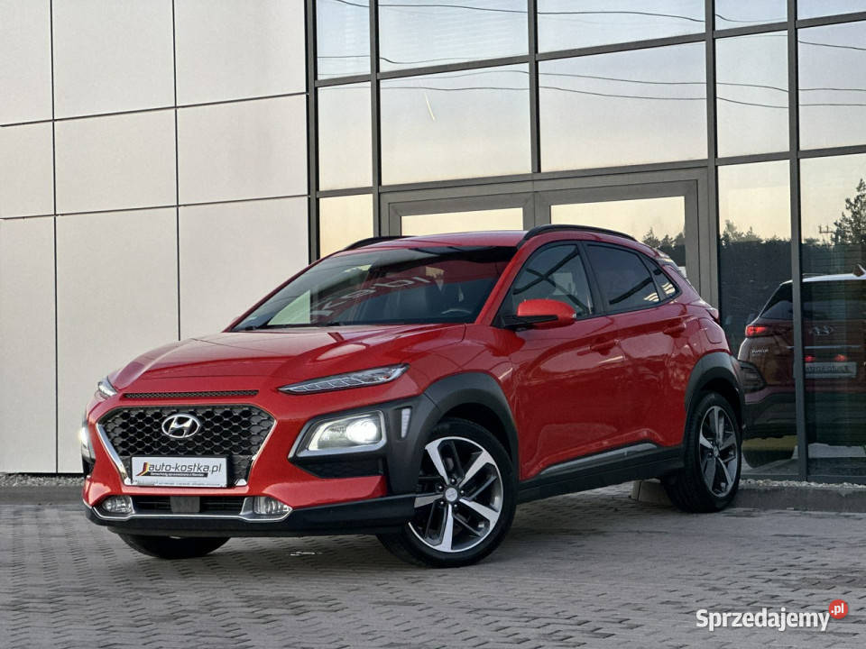Hyundai Kona Półskóra LED Asystent Kamera Grzane ESP Kona opolskie Kąty Opolskie