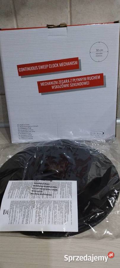 Zegar ścienny z działaniami matewmatycznymi Lublin