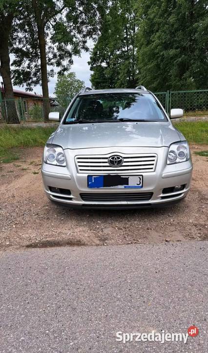 Toyota avensis t25 22 d4d 150koni 2006r ASR (kontrola trakcji) łódzkie Władysławów Bielawski
