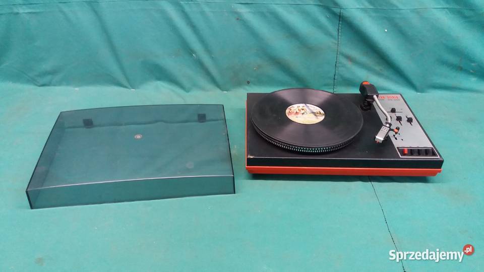 Gramofon ARTHUR STEREO Unitra Fonica pocztówki Strzyżów