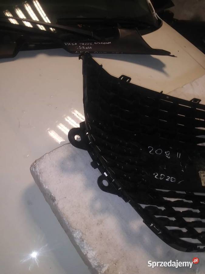 Atrapa grill przod p208 dolnośląskie Lubin