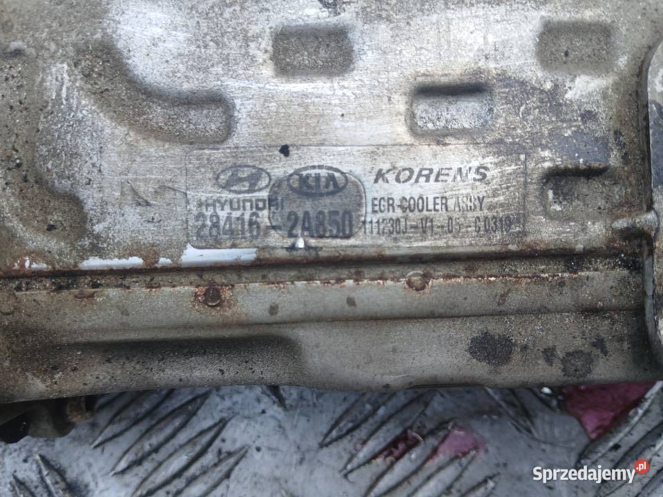 Zawór EGR Chłodniczka 284102A850 Hyundai Kia 17 Radłów