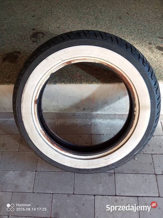 OPONA DUNLOP D401 BIAŁY BOK TYLNA 15080B16 71H 145