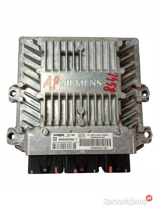 STEROWNIK SILNIKA 5WS40206E 9658345480 20 D 126