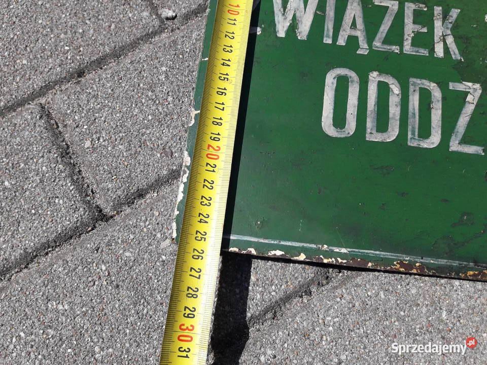 Stara tablica PKP Związek Zawodowy Kolejarzy Gdynia sprzedam