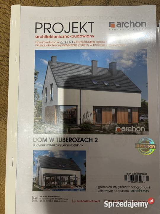 Projekt domu Archon w Tuberozach 2 Dopiewo